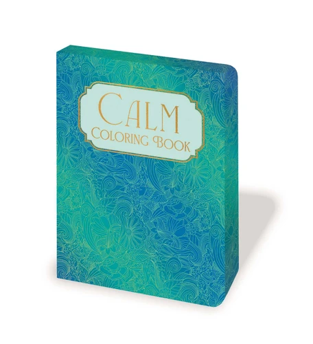 Calm Coloring Book book cover by Tansy Willow