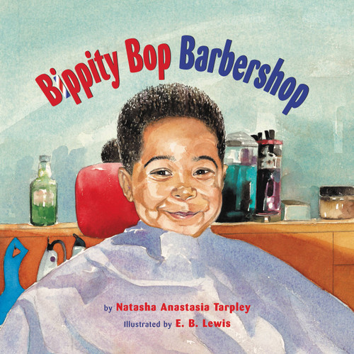 Bippity Bop Barbershop book cover by Natasha Anastasia Tarpley