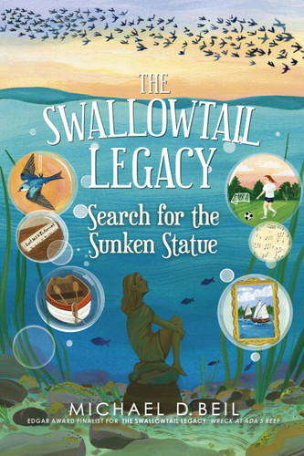 The Swallowtail Legacy 3: Search for the Sunken Statue (The Swallowtail Legacy) book cover by Michael D. Beil