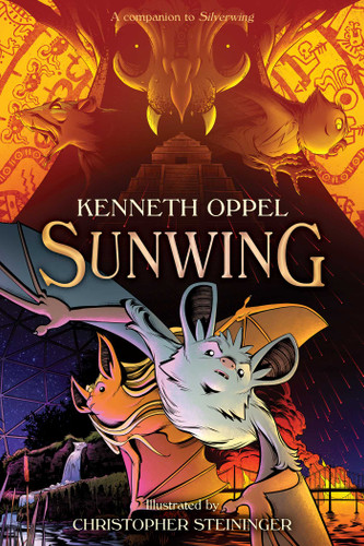 Sunwing the Graphic Novel (The Silverwing Trilogy Graphic Novels) book cover by Kenneth Oppel