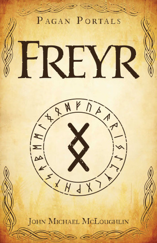 Pagan Portals: Freyr book cover by John Michael McLoughlin