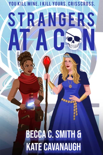 Strangers at a Con book cover by Kate Cavanaugh, Becca C. Smith