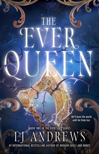 The Ever Queen (The Ever Seas) book cover by LJ Andrews