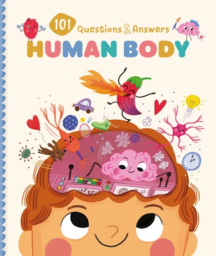 101 Questions & Answers - Human Body (101 Questions & Answers) book cover by Little Genius Books