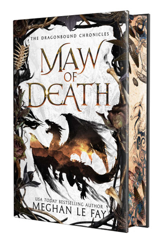 Maw of Death (Dragonbound Chronicles) book cover by Meghan Le Fey