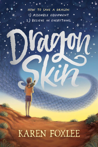 Dragon Skin book cover by Karen Foxlee