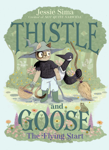 The Flying Start (Thistle and Goose) book cover by Jessie Sima