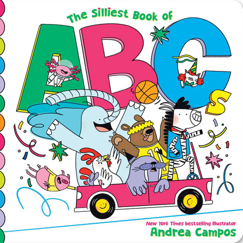 The Silliest Book of ABCs book cover by Andrea Campos