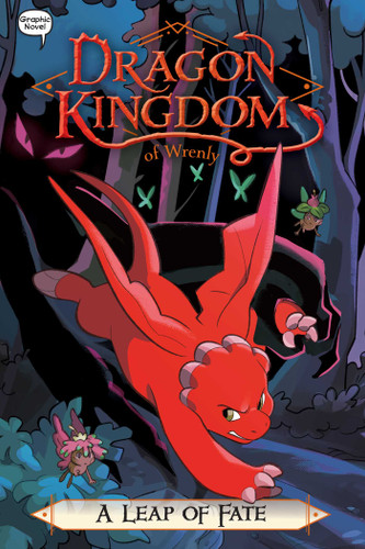 A Leap of Fate (Dragon Kingdom of Wrenly) book cover by Jordan Quinn
