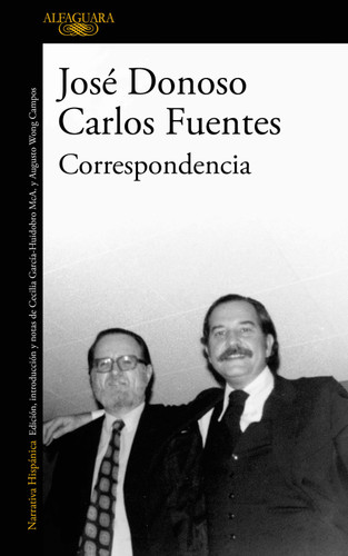 Correspondencia / Letters book cover by Carlos Fuentes, José Donoso