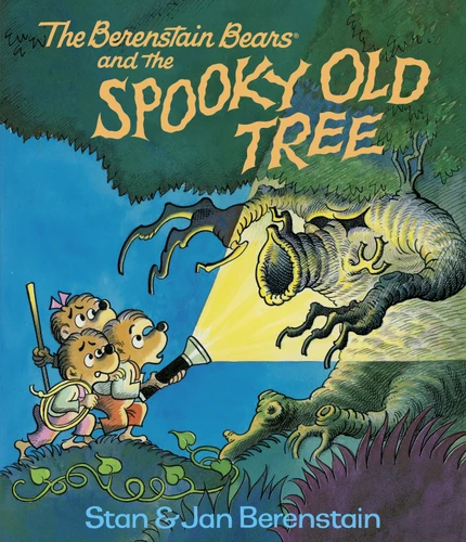 The Berenstain Bears and the Spooky Old Tree (Big Golden Board Book) book cover by Stan Berenstain, Jan Berenstain