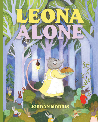 Leona Alone book cover by Jordan Morris