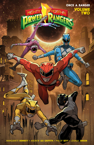 Mighty Morphin Power Rangers: Once a Ranger Vol. 2 (Mighty Morphin Power Rangers (2026)) book cover by Marguerite Bennett