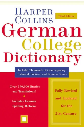 HarperCollins German College Dictionary 3rd Edition (Collins Language #6) book cover by HarperCollins Publishers