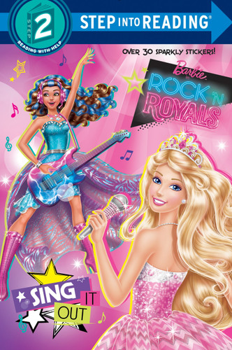 Sing It Out (Barbie in Rock 'n Royals) (Step into Reading, Step 2) book cover by Devin Ann Wooster
