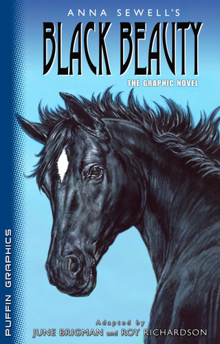 Puffin Graphics: Black Beauty book cover by Anna Sewell