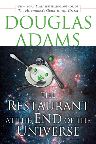 The Restaurant at the End of the Universe (Hitchhiker's Guide to the Galaxy) book cover by Douglas Adams