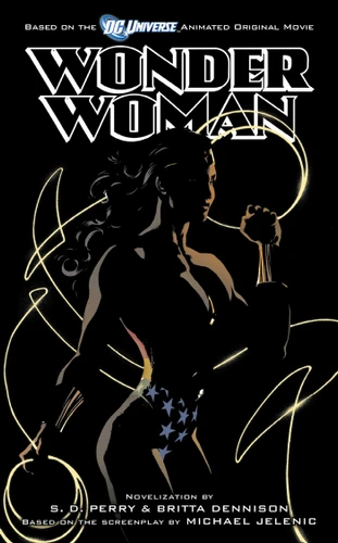 Wonder Woman book cover by S.D. Perry, Britta Dennison