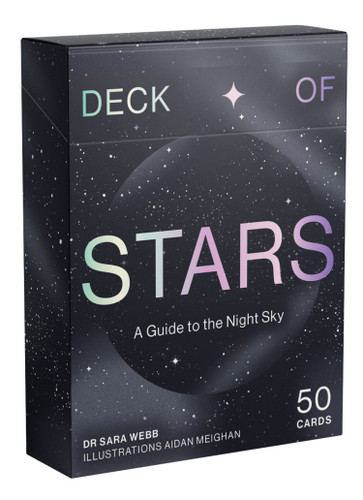 Deck of Stars: A Guide to the Night Sky book cover by Dr. Sara Webb