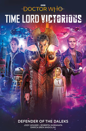 Doctor Who: Time Lord Victorious: Defender of the Daleks (Graphic Novel) (DOCTOR WHO.) book cover by Jody Houser