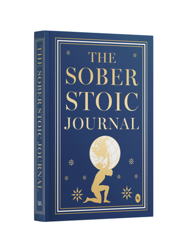 The Sober Stoic Journal book cover by White Arrow Books