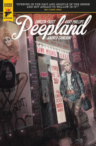 Peepland book cover by Christa Faust