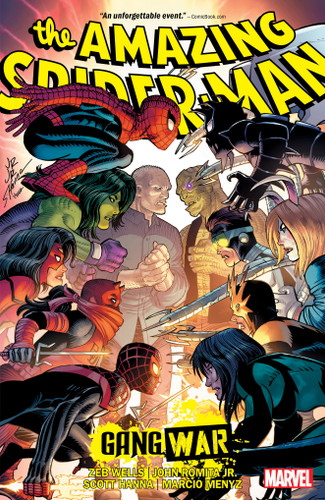 Amazing Spider-Man By Zeb Wells Vol. 9: Gang War (THE AMAZING SPIDER-MAN) book cover by Zeb Wells