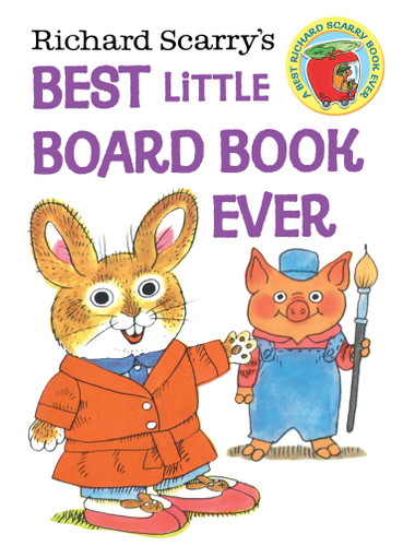 Richard Scarry's Best Little Board Book Ever book cover by Richard Scarry