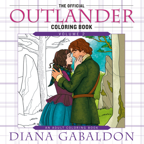 The Official Outlander Coloring Book: Volume 2: An Adult Coloring Book (Outlander) book cover by Diana Gabaldon