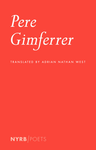Pere Gimferrer book cover by Pere Gimferrer