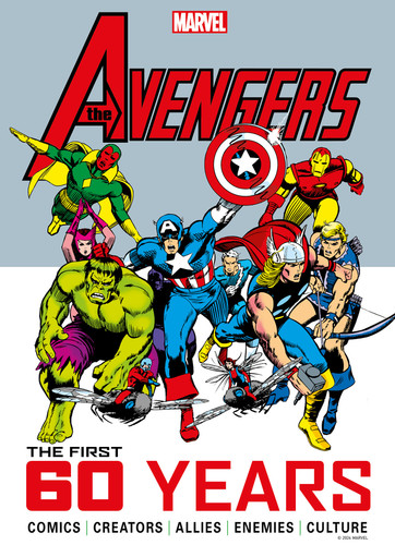 Marvel's Avengers: The First 60 Years (MARVEL) book cover by Titan