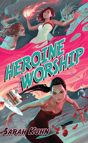 Heroine Worship (Heroine Complex) book cover by Sarah Kuhn