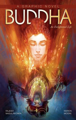 Buddha: An Enlightened Life (Campfire Graphic Novels) book cover by Kieron Moore