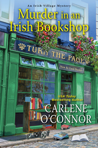 Murder in an Irish Bookshop: A Cozy Irish Murder Mystery (An Irish Village Mystery) book cover by Carlene O'Connor