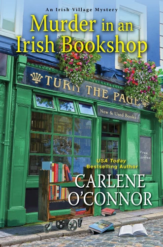 Murder in an Irish Bookshop: A Cozy Irish Murder Mystery (An Irish Village Mystery) book cover by Carlene O'Connor