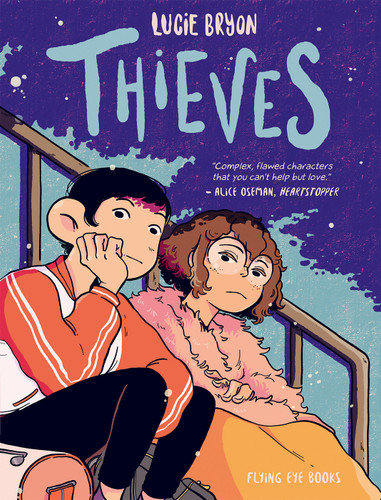 Thieves book cover by Lucie Bryon