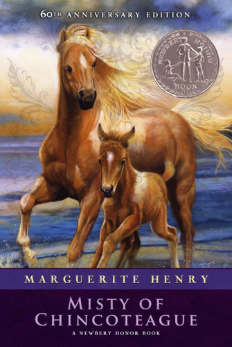 Misty of Chincoteague book cover by Marguerite Henry