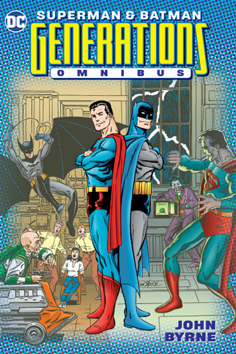 Superman & Batman: Generations Omnibus book cover by John Byrne