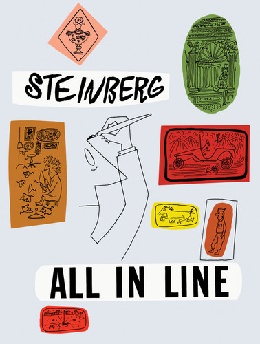 All in Line book cover by Saul Steinberg