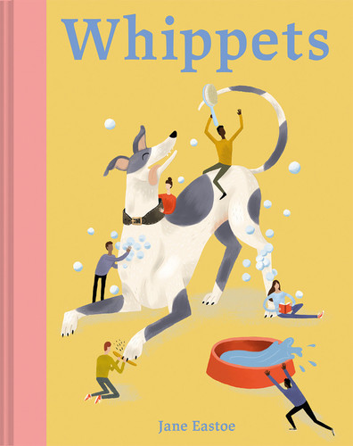 Whippets book cover by Jane Eastoe