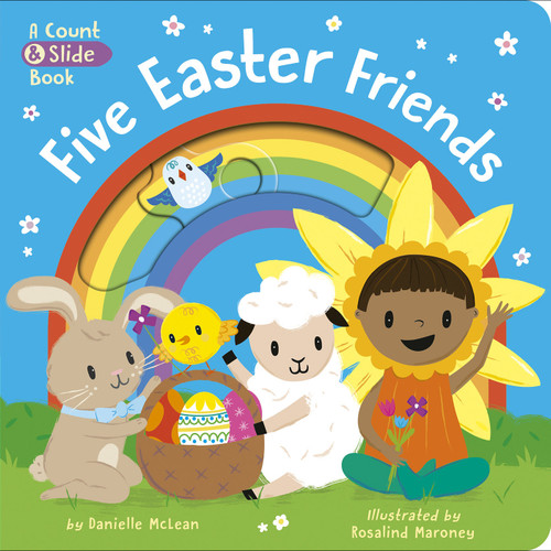 Five Easter Friends: A Count & Slide Book book cover by Danielle McLean