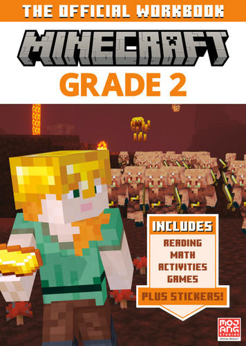 Official Minecraft Workbook: Grade 2 (Minecraft Workbooks) book cover by Random House