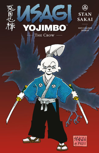 Usagi Yojimbo Volume 40: The Crow (Usagi Yojimbo) book cover by Stan Sakai