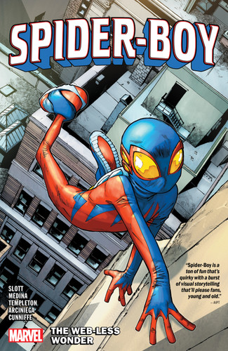 Spider-Boy Vol. 1: The Web-Less Wonder (SPIDER-BOY) book cover by Dan Slott
