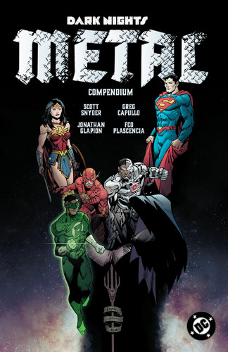 Dark Nights: Metal Compendium book cover by Scott Snyder
