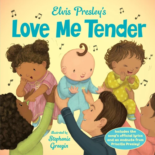 Elvis Presley's Love Me Tender book cover by Elvis Presley