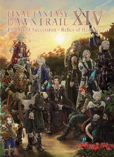 Final Fantasy XIV: Dawntrail -- The Art of Succession -Relics of Heritage- (Final Fantasy XIV) book cover by Square Enix
