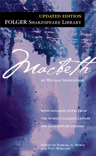 Macbeth (Folger Shakespeare Library) book cover by William Shakespeare
