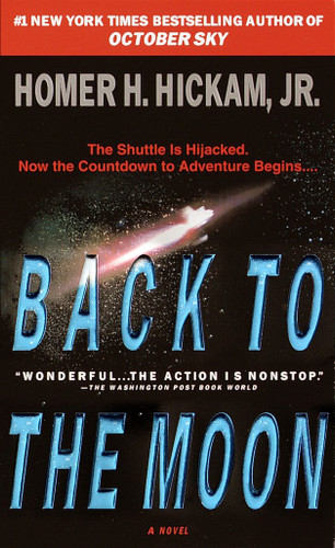 Back to the Moon book cover by Homer Hickam