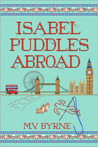 Isabel Puddles Abroad (A Mitten State Mystery) book cover by M.V. Byrne